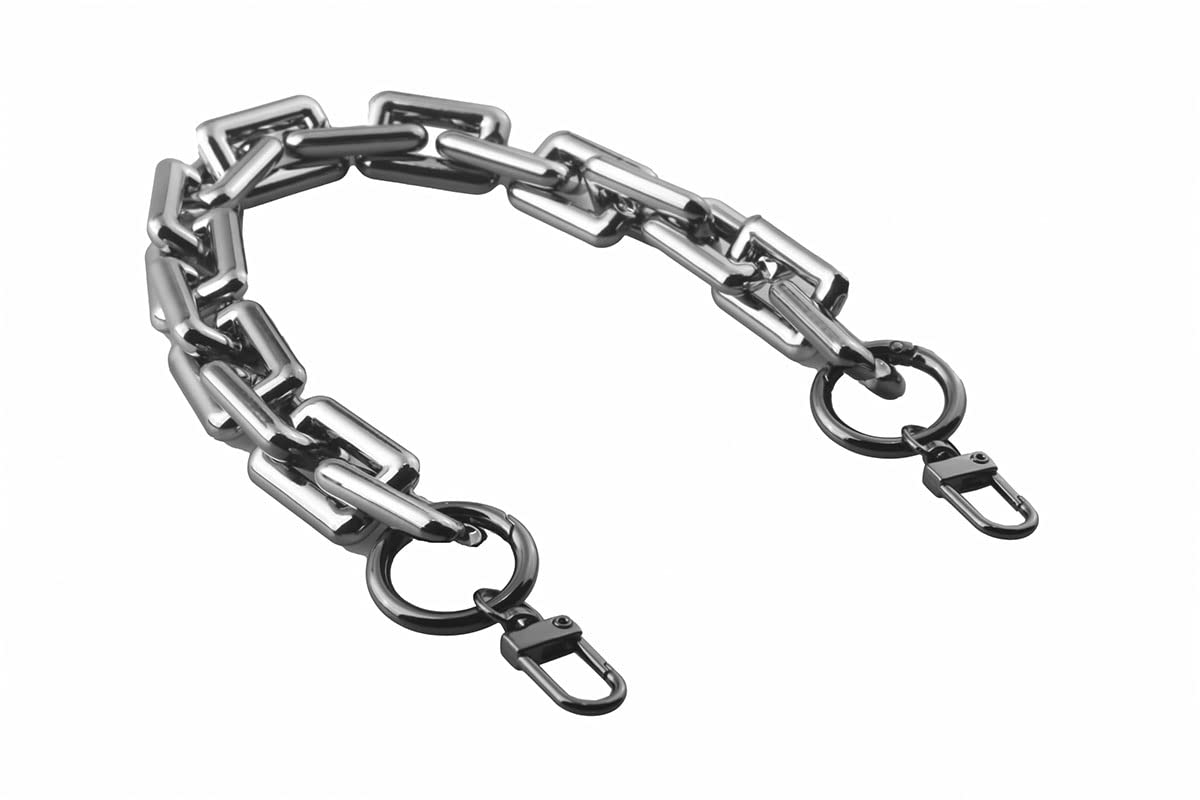 MAHAVIMOKSA 60cm Chunky Acrylic Resin Purse Chain Strap - 23.6