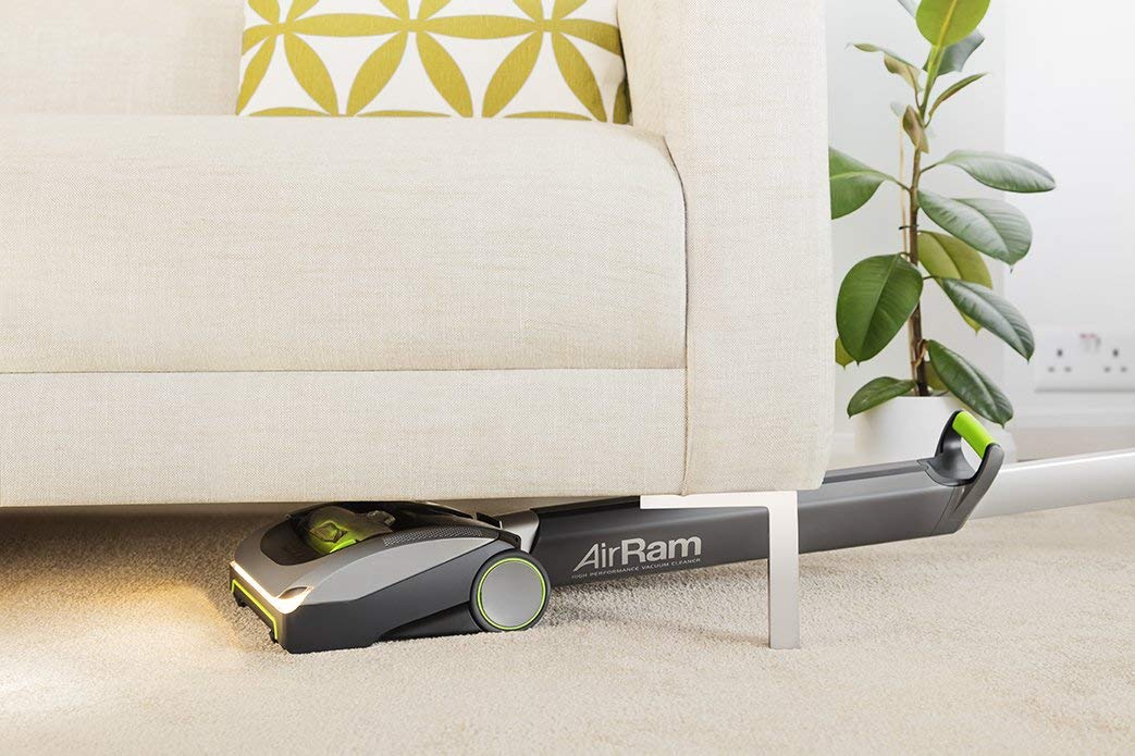 Bissell 1984 Air Ram Cordless Vacuum Cleaner - Lightweight Stick Vacuum with Powerful Suction for Pet Hair, Hard Floors & Carpets - Perfect for Quick Cleanups in Living Rooms, Bedrooms & Offices