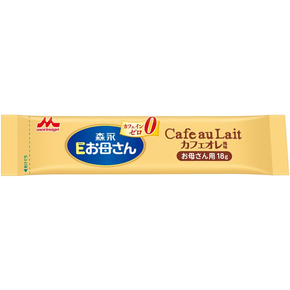 Morinaga Eokasan Pregnancy Supplement - Cafe au Lait Flavor (12 Servings) | Prenatal Nutrition for Expecting Mothers | Perfect for Morning Nausea Relief & Healthy Fetal Development