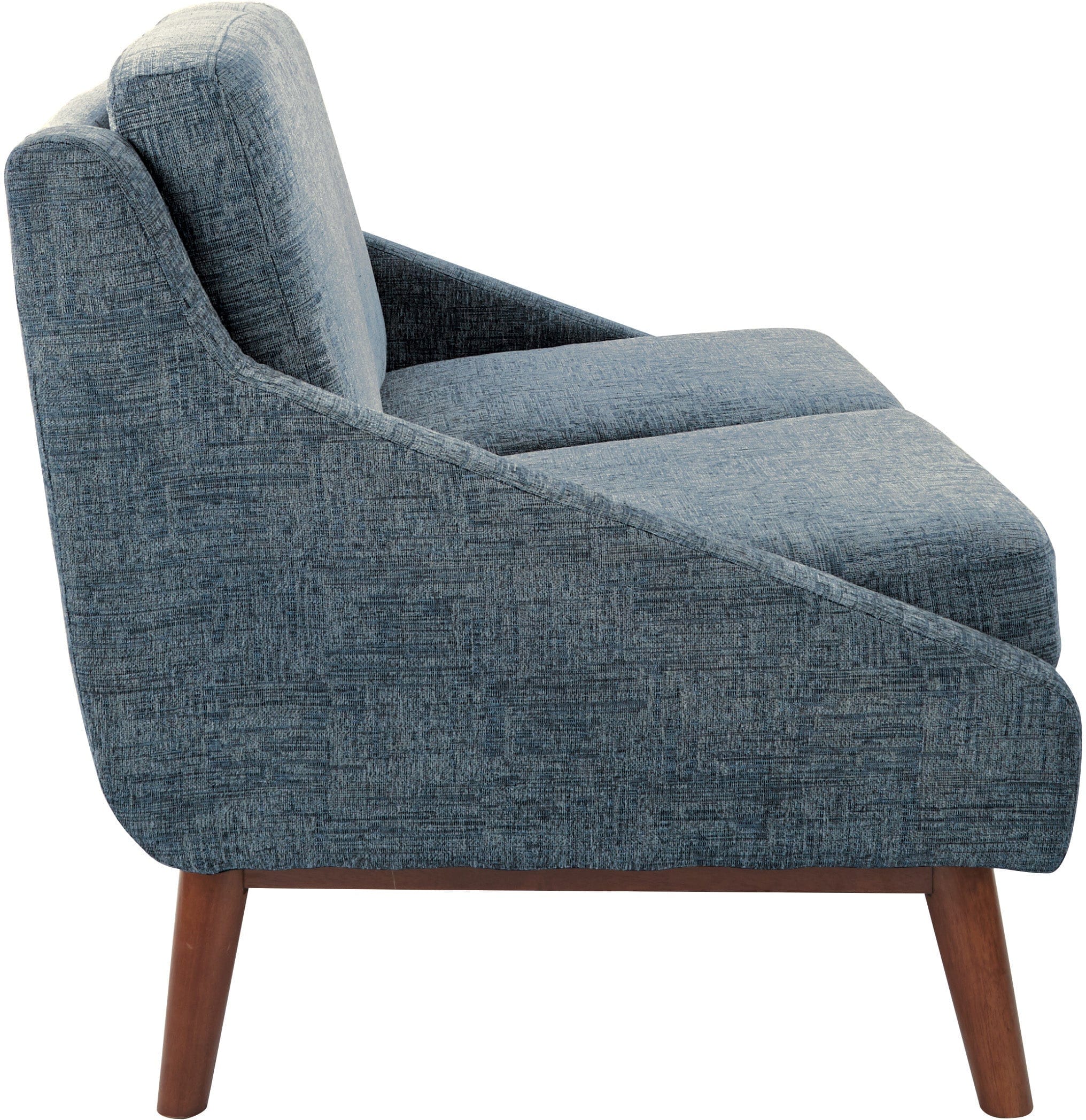 Office Star Mid Century Loveseat [SL4422R] - Stylish 2-Seater Sofa for Living Room, Office & Lounge - Perfect for Small Spaces & Modern Decor