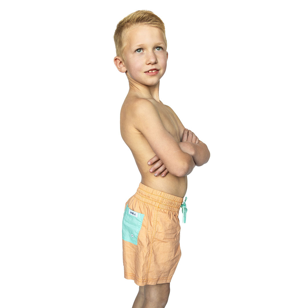 Boys' Reef Shorts - Quick-Dry Swim Trunks for Beach, Pool & Summer Outdoor Activities