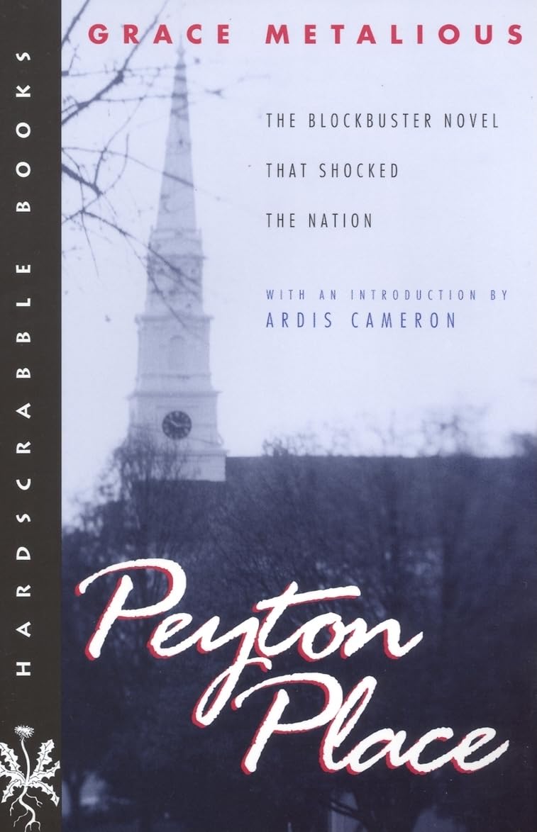 Peyton Place Hardcover Novel by Grace Metalious – Classic American Fiction for Book Clubs & Literature Lovers | Perfect for Reading at Home, Book Discussions & Gifts