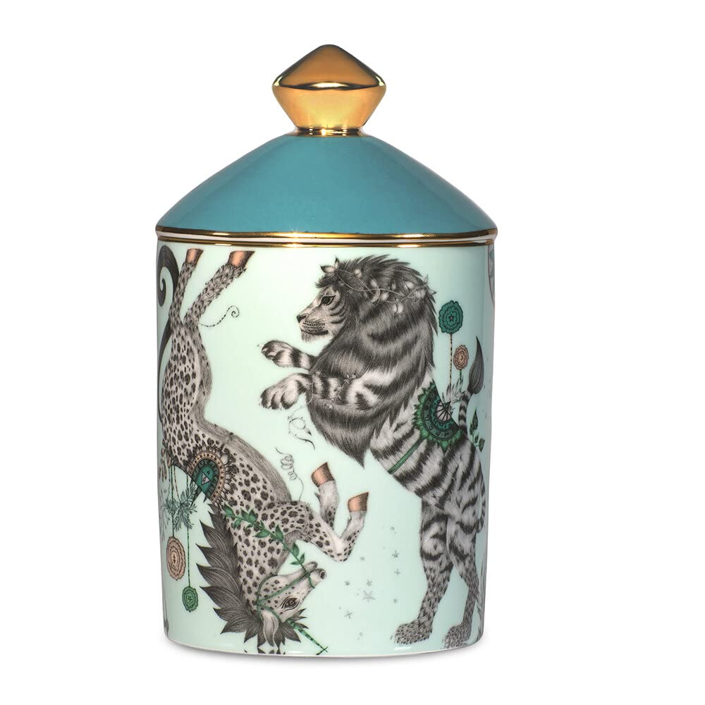 Emma J Shipley Caspian Scented Candle - Vanilla & Sandalwood Aromatherapy Candle for Home, Spa Relaxation & Romantic Ambiance