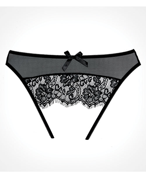 Adore Expose Lace Panty - Sexy Black Underwear for Women | Perfect for Valentine's Day, Date Night & Special Occasions