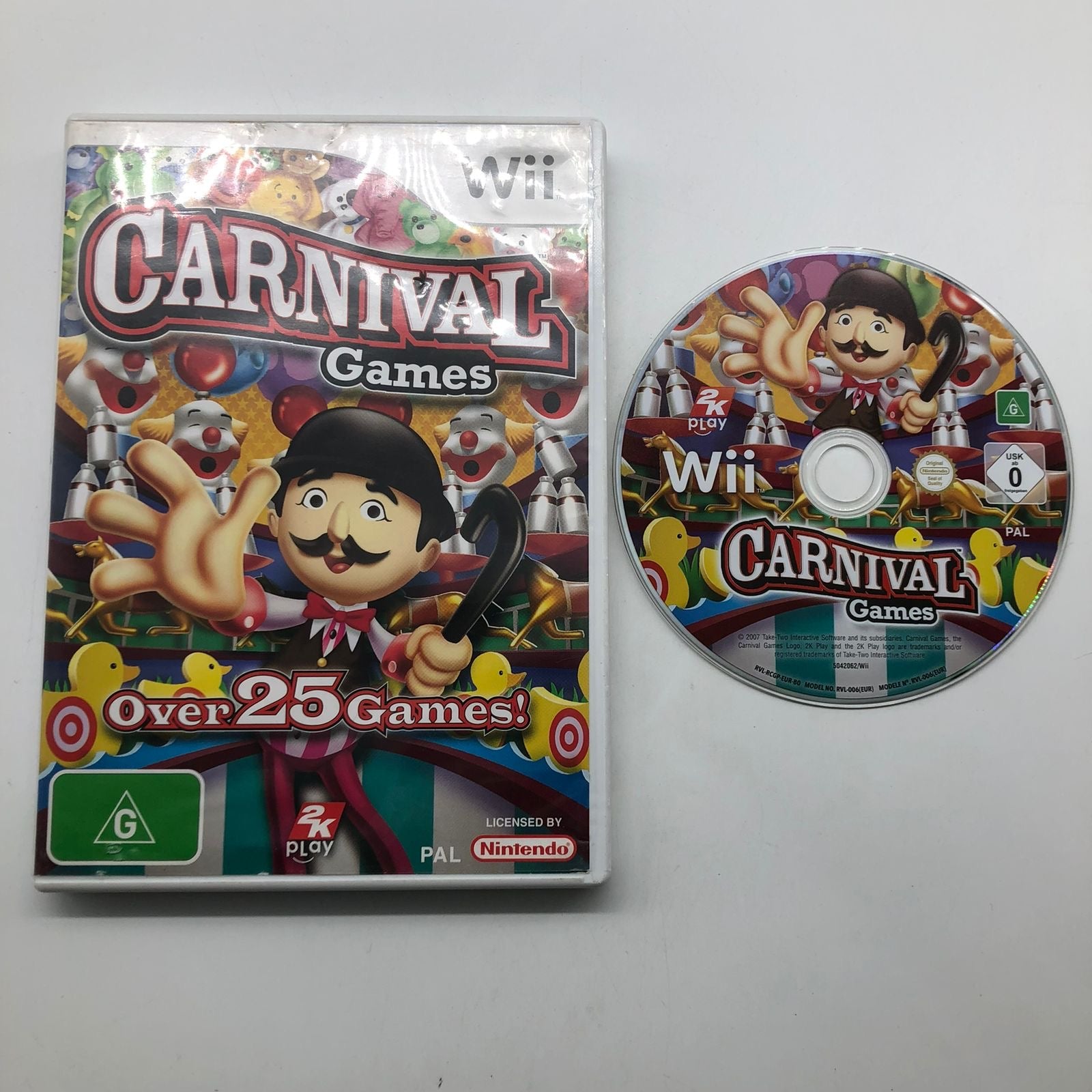 Carnival Games for Nintendo Wii - PAL Version (25AU4) - Fun Family Party & Multiplayer Entertainment