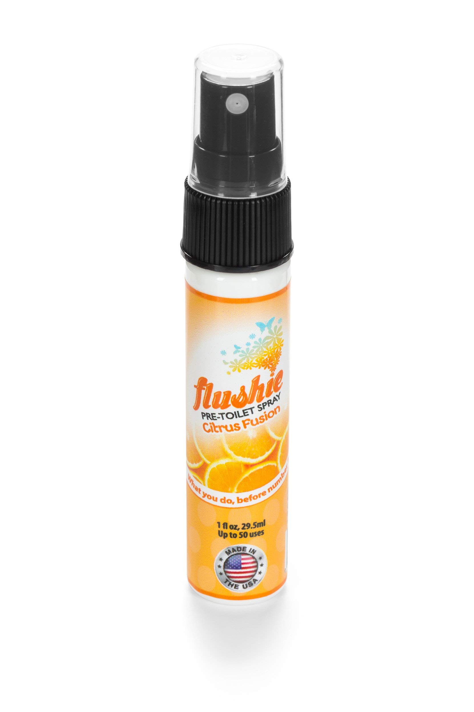 Travel Size Toilet Deodorizer Spray - Poop Odor Eliminator for Bathroom & On-The-Go Use | Portable Toilet Freshener for Travel, Camping & Public Restrooms