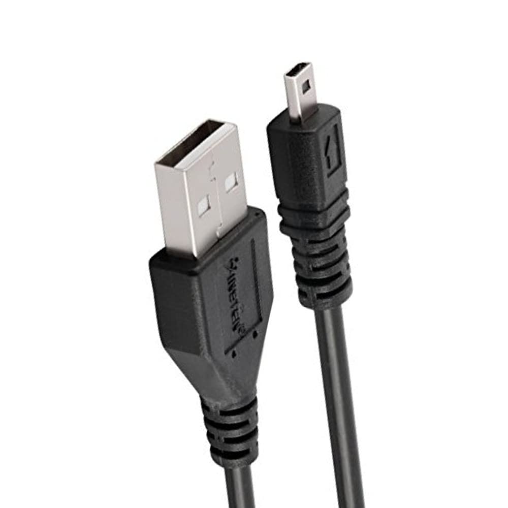 Synergy 8-Pin USB Cable for Fujifilm FinePix JV100 Digital Camera - 3 Feet Data Transfer & Charging Cord - Perfect for Travel Photography & Camera Accessories