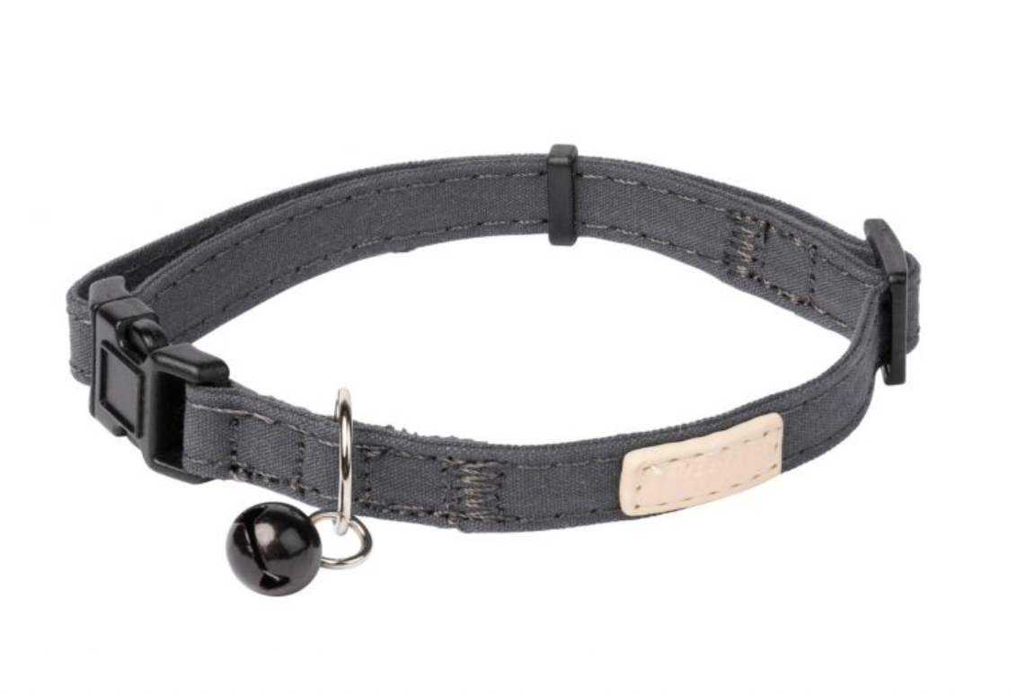 Premium Soft & Stylish Fuzzyard Cat Collar with Bell - Adjustable Breakaway Safety Collar for Indoor/Outdoor Cats - Perfect for Daily Wear, Grooming & Pet Identification