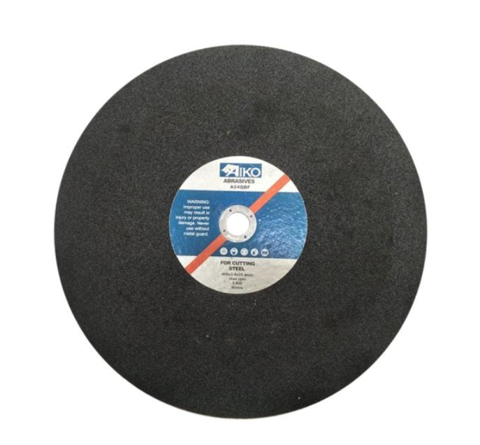 Aiko 16-Inch Metal Cutting Disc - CD A16 Model - High-Performance Abrasive Wheel for Angle Grinders, Metalworking, and DIY Projects