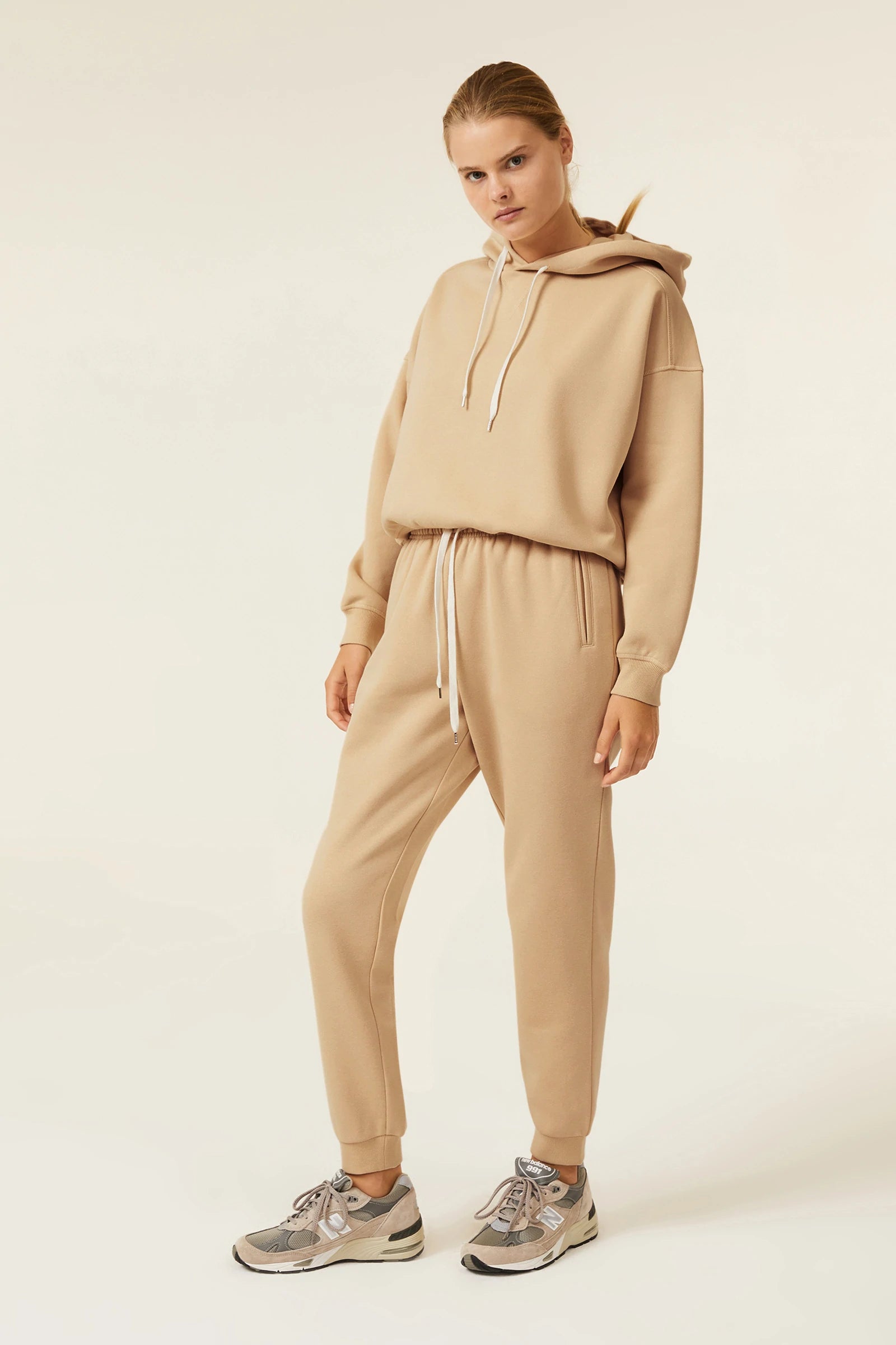 Carter Classic Hoodie Sepia - Soft Cotton Pullover for Men & Women | Perfect for Casual Wear, Gym, and Outdoor Activities