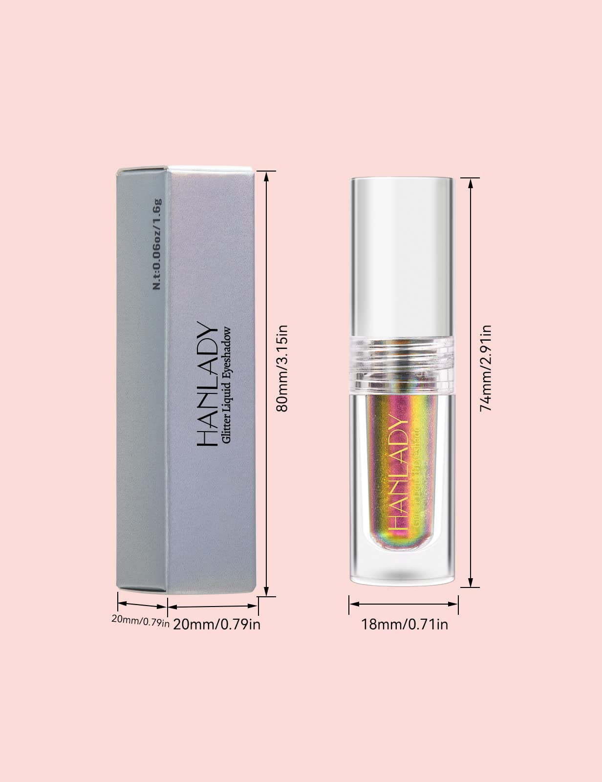 Chameleon Liquid Glitter Eyeshadow - Long Lasting Color Shifting Makeup with High Pigment & Quick Dry Formula | No Crease Shimmer Eyeshadow for Sunset Looks | Perfect for Parties, Night Out & Special Occasions