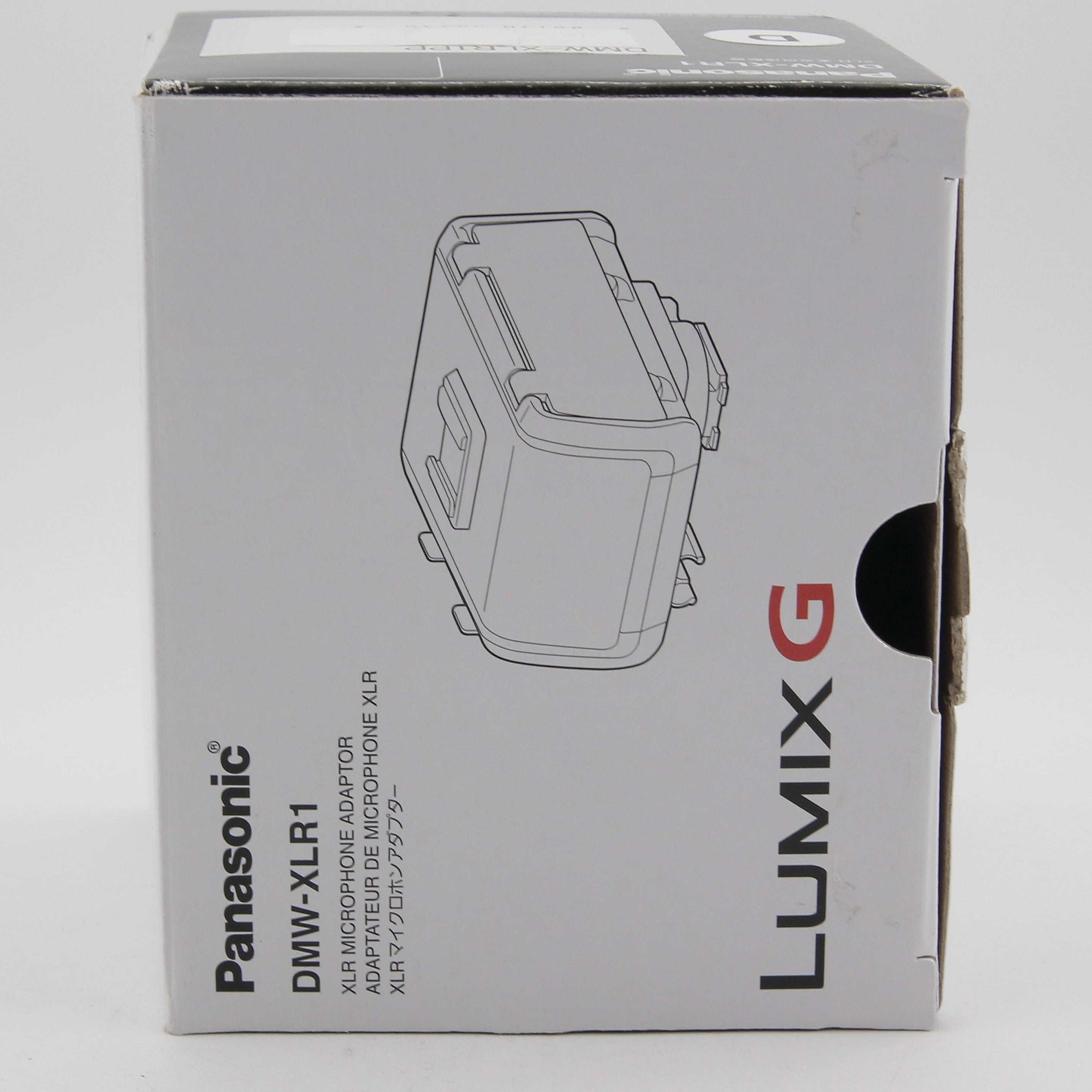 Panasonic DMW-XLR1 XLR Microphone Adapter for Professional Audio Recording - Open Box Condition - Perfect for Podcasting, Live Streaming & Studio Recording