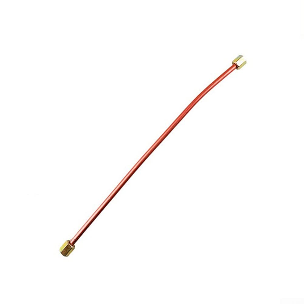 400mm Air Compressor Exhaust Tube Replacement - Durable Copper Tone Air Pipe for Oil Pump & Compressor Spare Parts | Perfect for Industrial, Automotive & Home Workshop Use