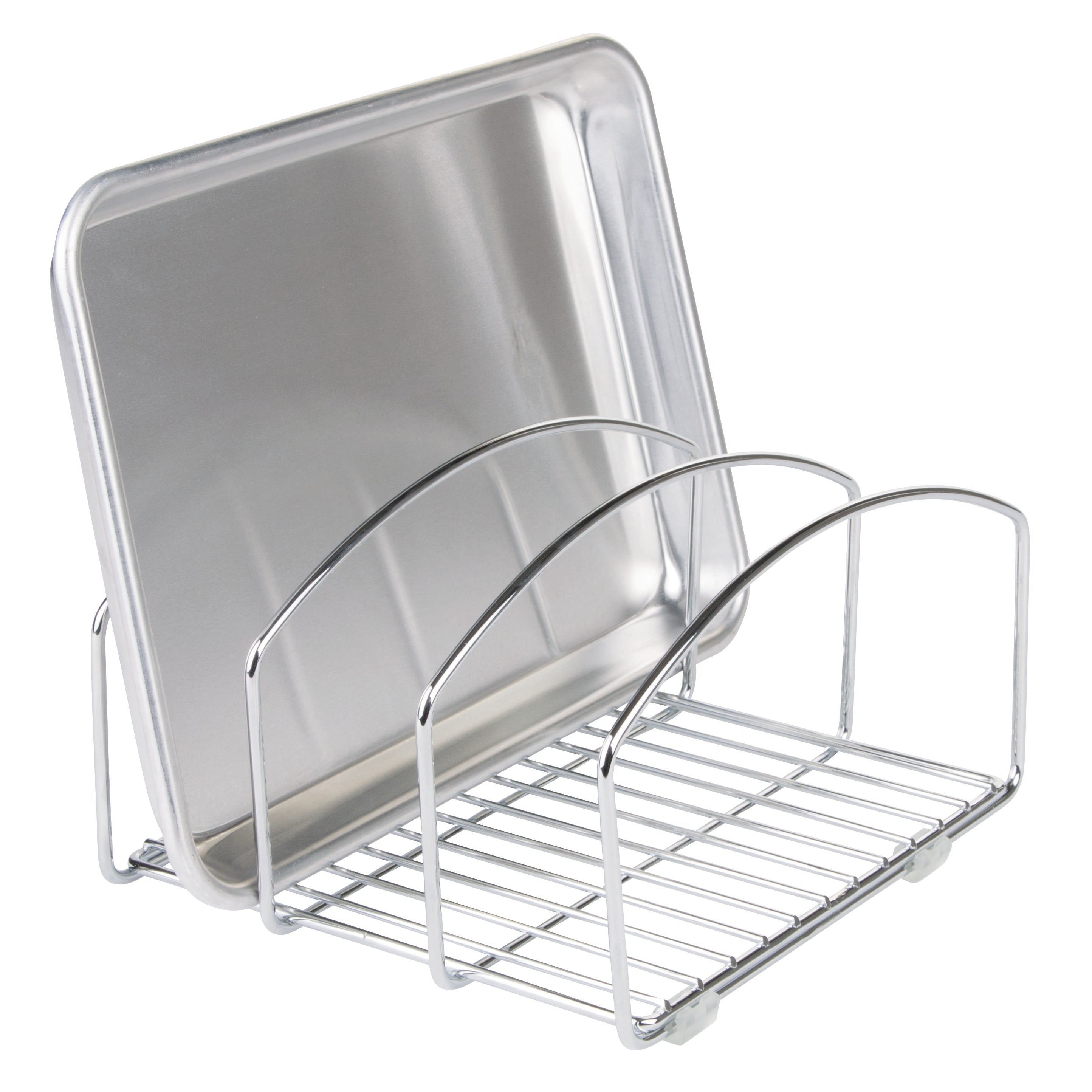 Classico Kitchen Cookware Organizer - Premium Pot and Pan Storage Rack for Cabinets & Drawers - Perfect for Small Spaces, Apartment, and RV Organization