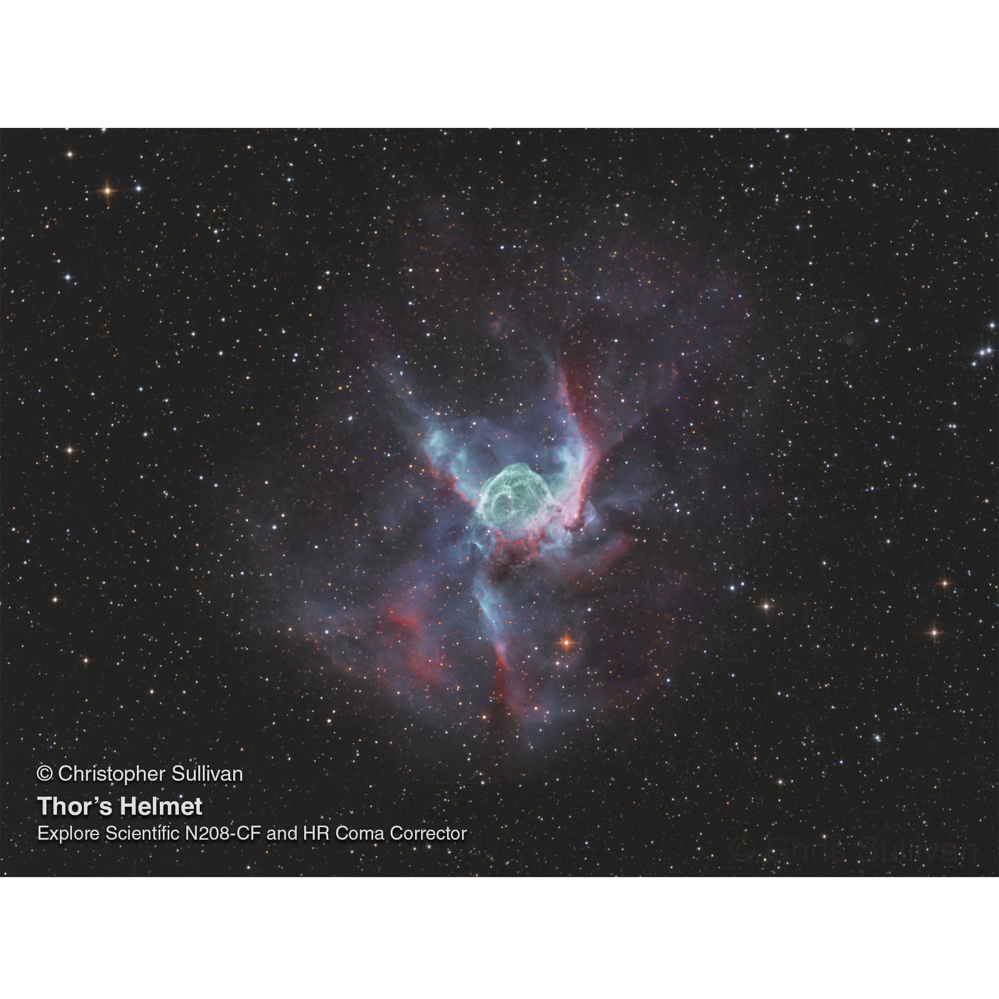 Explore Scientific N208CF Newtonian Telescope - Astrograph Edition for Astrophotography | High-Quality Optics for Deep Space Observation | Perfect for Stargazing and Astronomy Enthusiasts