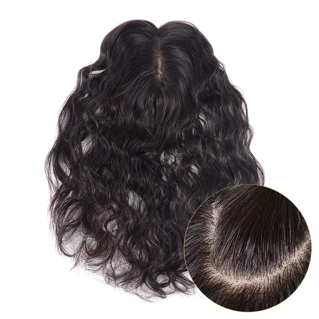 Handmade Human Hair Topper for Women - 14