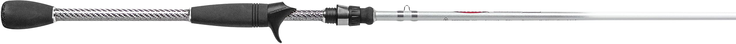 DUCKETT FISHING Silverado Casting Rod - True Split Reel Seat, Sensi-Touch Blanks, EVA Fore Grip, Carbon Fiber Scrim | Lightweight Fishing Rod for Bass, Trout & Freshwater Fishing | Perfect for Shore Fishing & Boat Angling