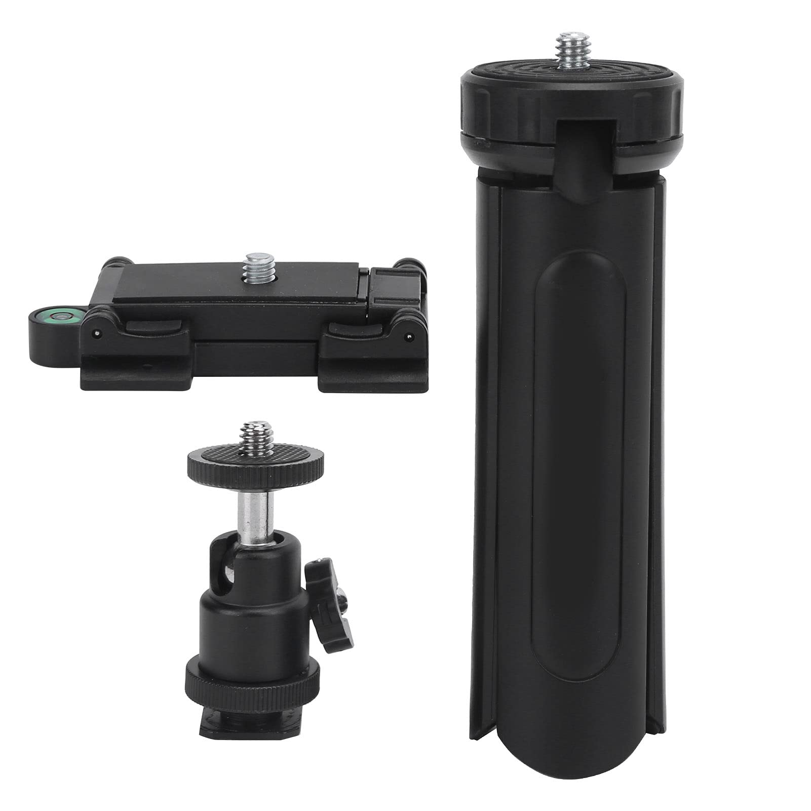 Portable Mini Tripod Stand with Ball Head & Phone Clamp - 360° Rotatable, Stable Non-Slip Phone Holder for iPhone Android Smartphones - Perfect for Vlogging, Photography, Live Streaming & Video Calls