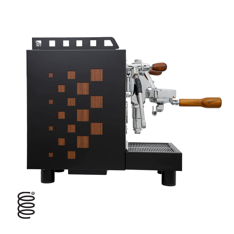 Bezzera Aria Semi-Professional Espresso Machine - Premium Black Coffee Maker for Home Baristas | Perfect for Espresso, Cappuccino & Latte at Home or Office