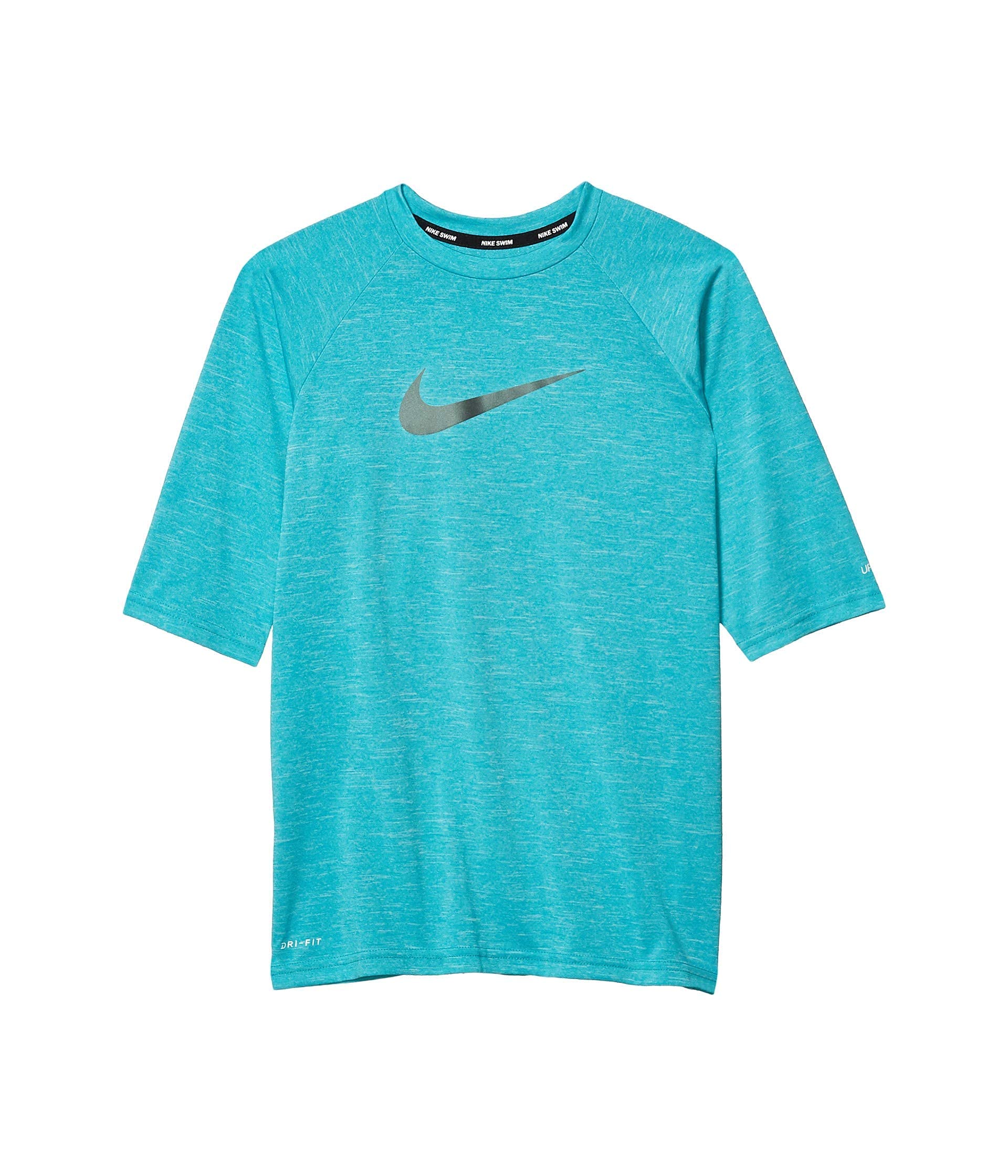Nike Hydroguard 1/2 Sleeve Swim Shirt for Boys - UPF 50+ Sun Protection, Quick-Dry Fabric (Little Kids/Big Kids Sizes 18-20) - Perfect for Swimming, Beach & Outdoor Water Activities