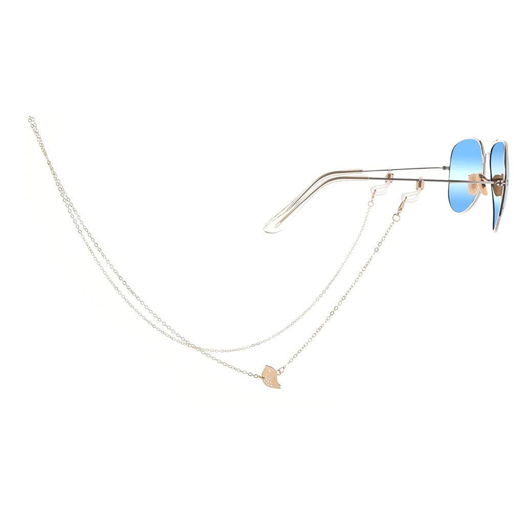 Fashionable Glasses Chain for Women - Adjustable Lanyard Strap for Eyeglasses & Sunglasses (70cm, Multiple Colors) - Perfect for Reading, Driving, and Outdoor Activities
