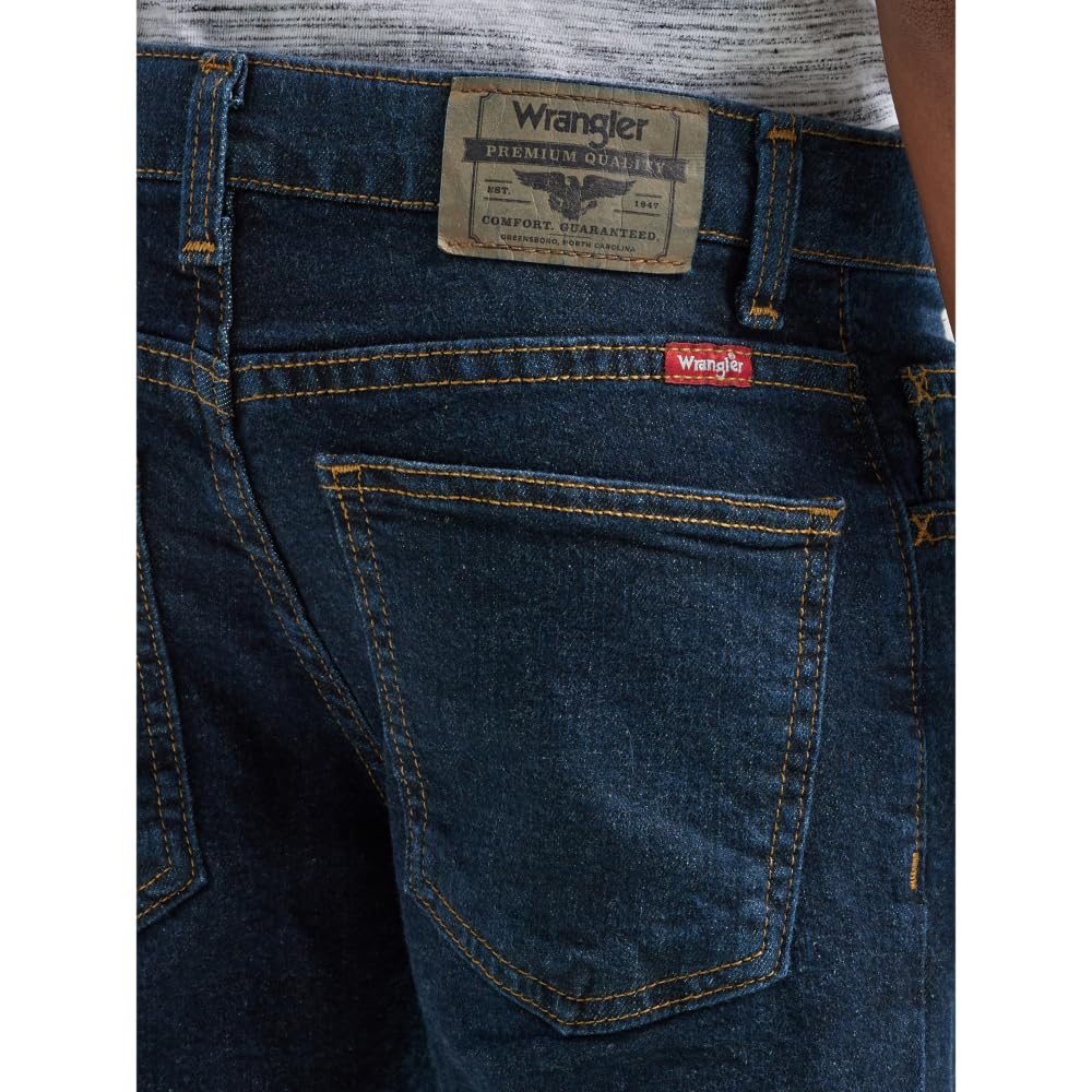 Wrangler Authentics Boys Boot Cut Jeans for Kids - Comfortable & Durable Denim Pants (Waldon Wash) - Perfect for School, Play & Everyday Wear