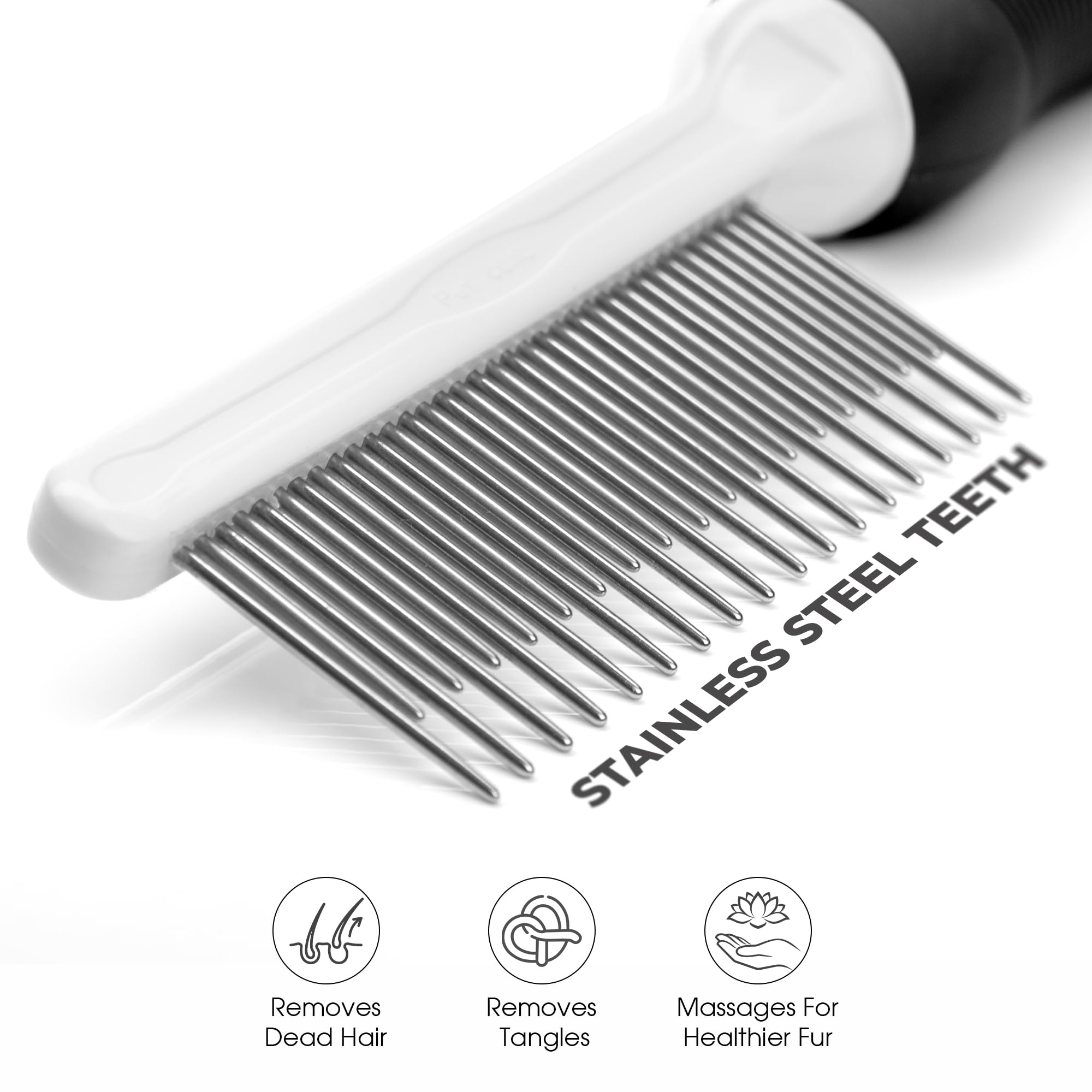 Poodle Grooming Rake & Detangling Comb Set for Dogs - Perfect for Home Pet Care