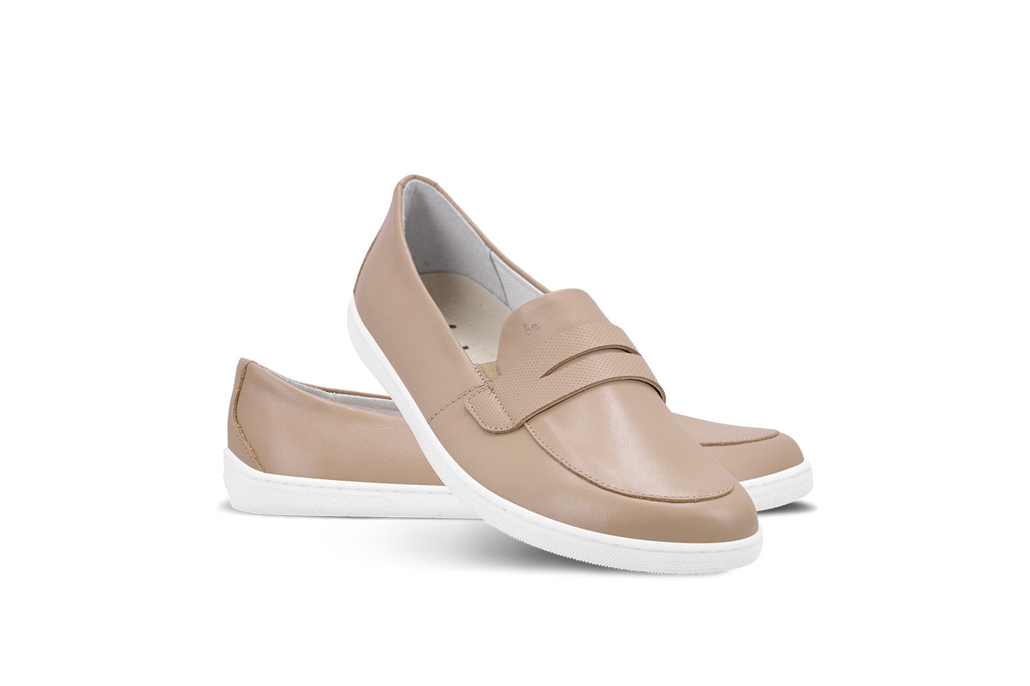 Barefoot Moccasins for Men & Women - Be Lenka Buena Latte Brown Comfortable Minimalist Shoes | Perfect for Yoga, Walking & Indoor Activities