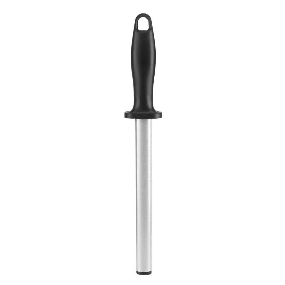 Yosoo 8 Inch Professional Knife Sharpening Rod - High Carbon Steel Honing Rod for Kitchen Knives, Chef Knives & Scissors - Perfect for Home, Restaurant & Culinary Use