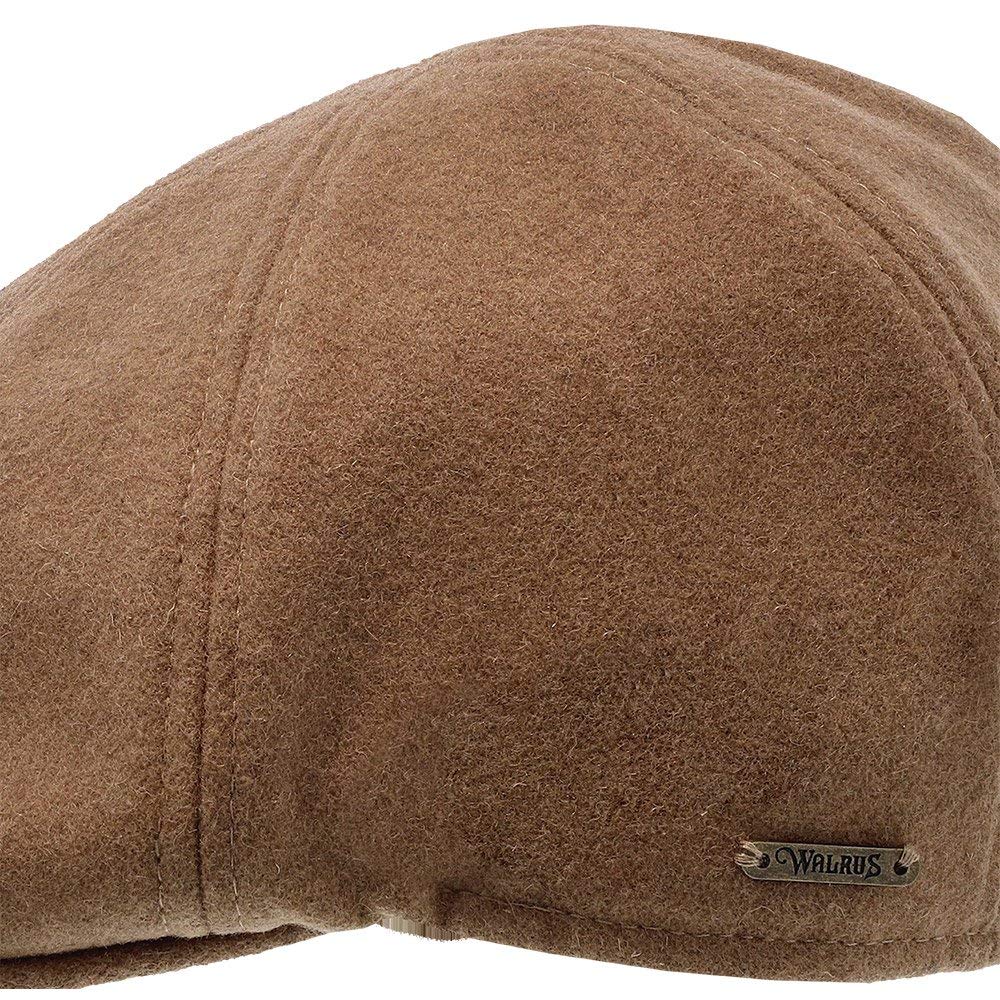 Luxury Wool Duckbill Cap – Classic 6-Panel Design with Cotton Liner for Outdoor Fashion