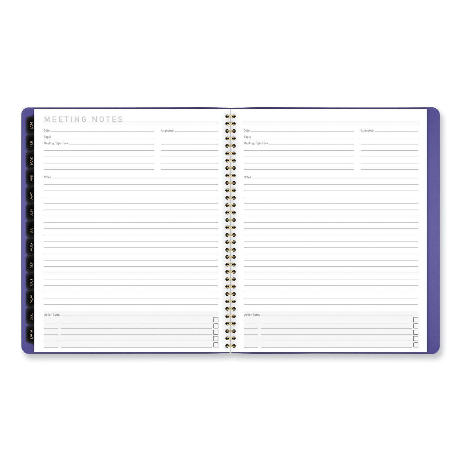 AT A GLANCE® 2025 Monthly Planner - 12 Months (January to December) Purple Cover, 11.38 x 9.63 Inches, Contemporary Design for Work, School & Personal Organization | Perfect for Office, Home & Student Use