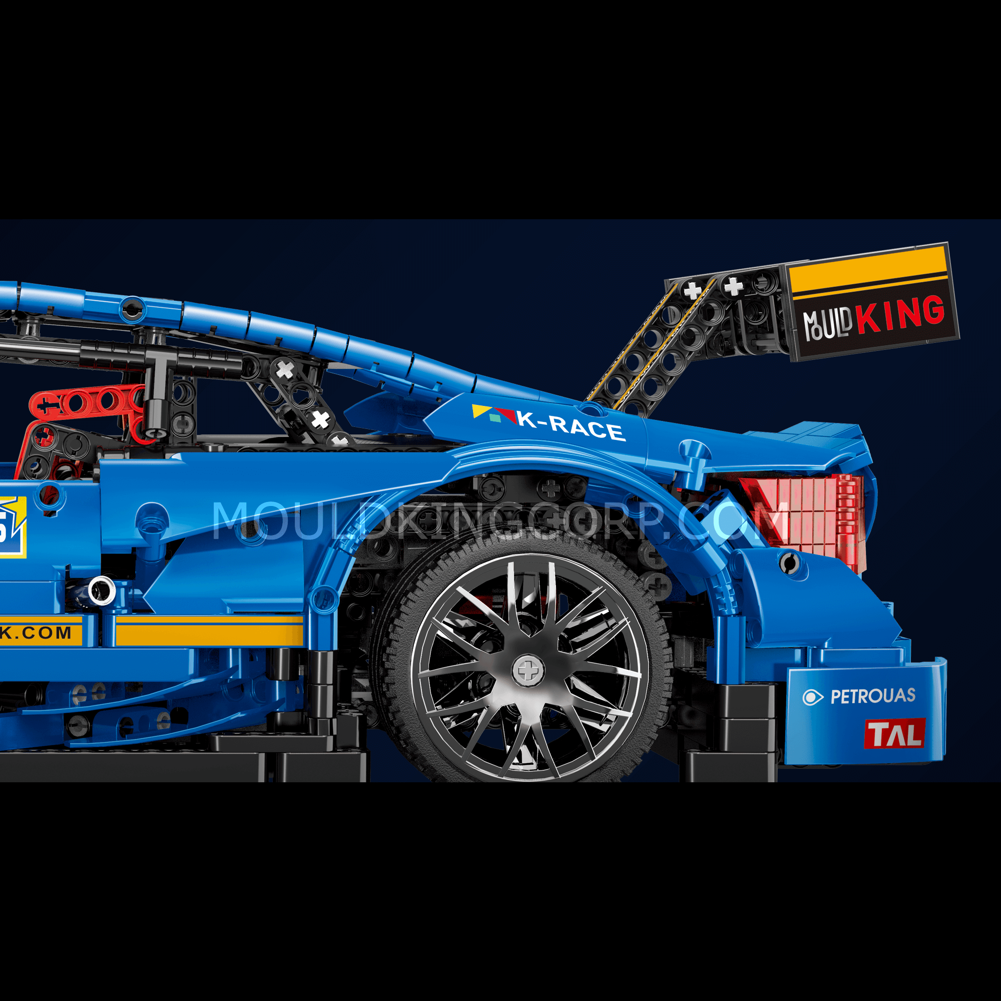 Mould King 13073 C63 DTM Racing Car Remote Control Building Blocks Set - 1,989 PCS STEM Toy for Adults & Kids - Perfect for Racing Enthusiasts & Model Collectors