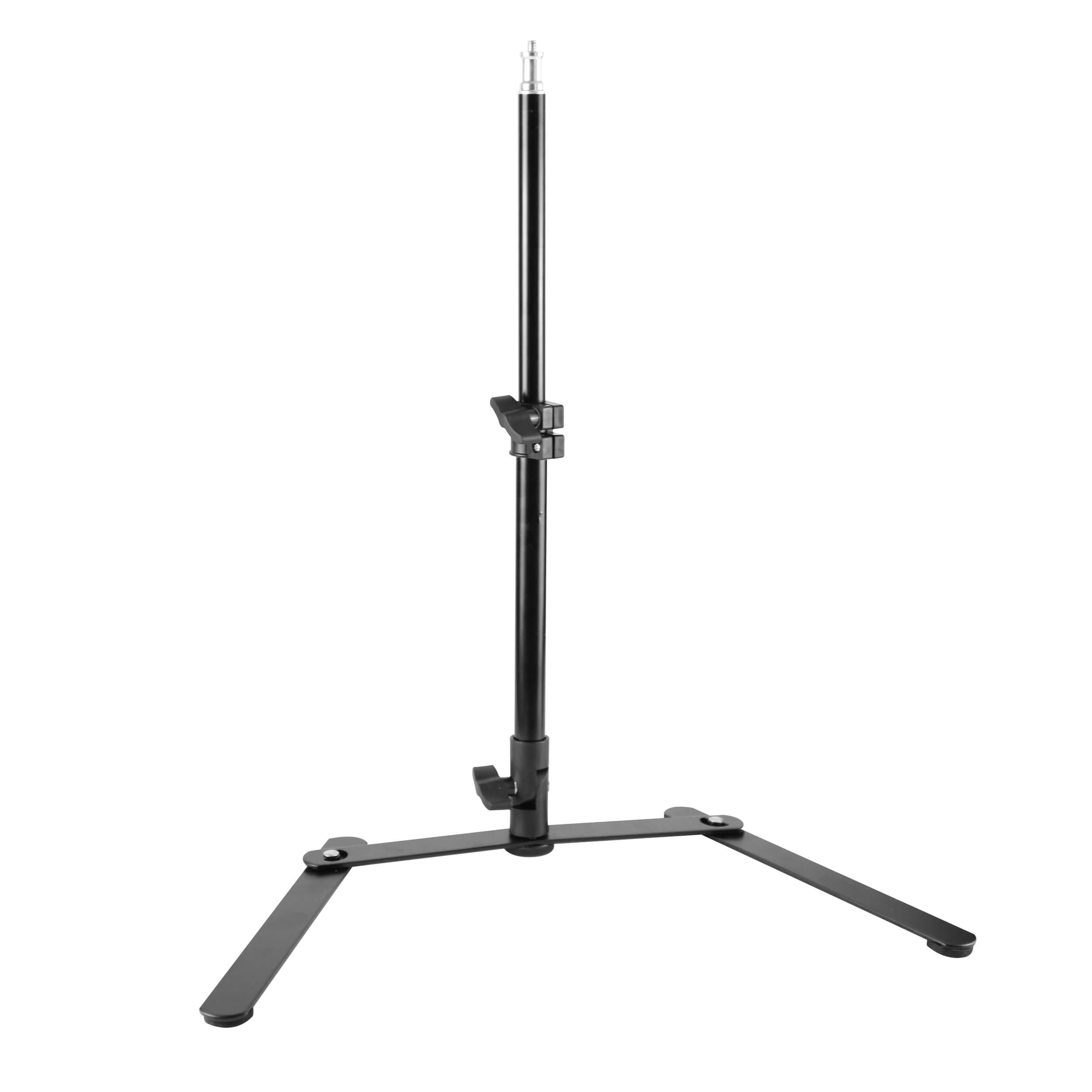 2-Section Low Profile Table Top Light Stand - Perfect for Photography, Videography & Product Lighting