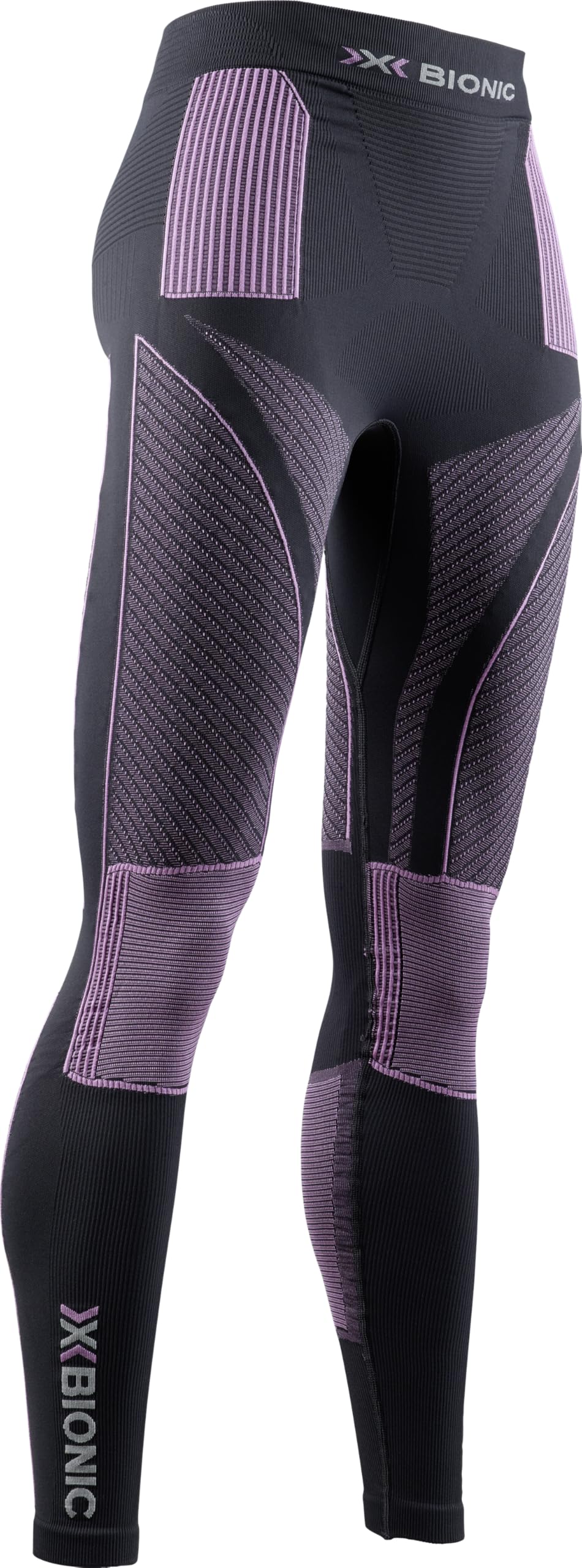 X-Bionic Women's Energy Accumulator 4.0 Running Pants - High-Performance Compression Tights for Marathon, Workout & Outdoor Activities