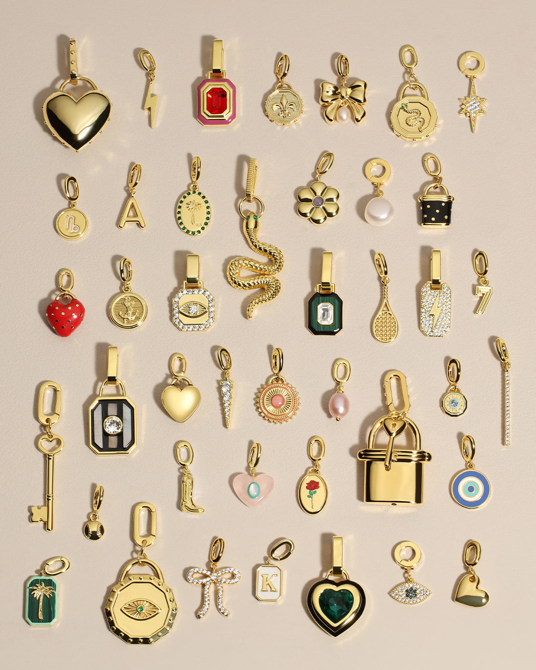 Elegant Pink Pearl Parker Charm - Perfect for Jewelry Making, DIY Crafts, and Gift Giving