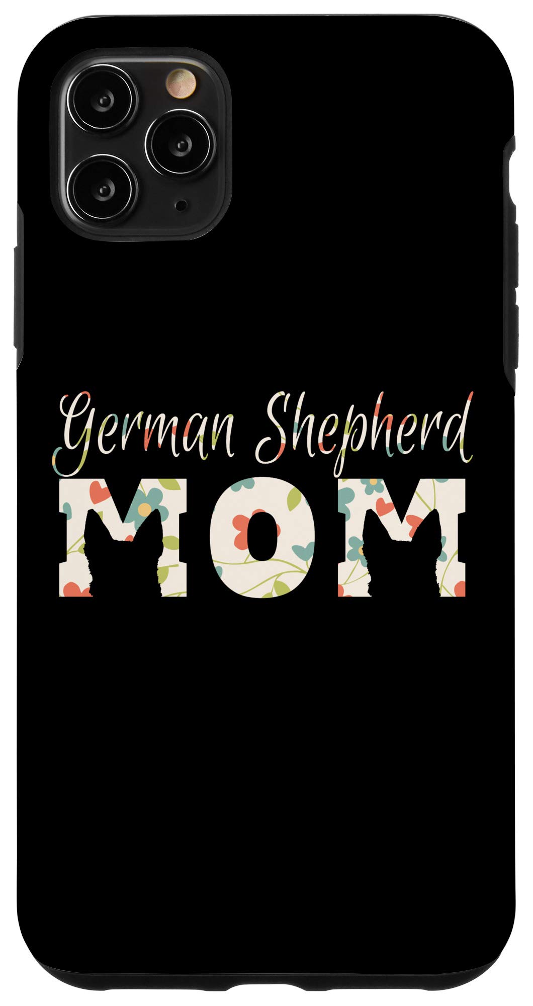 iPhone 11 Pro Max Case - German Shepherd Design Shockproof Phone Cover for Women | Perfect for Pet Lovers, Office Use & Daily Protection