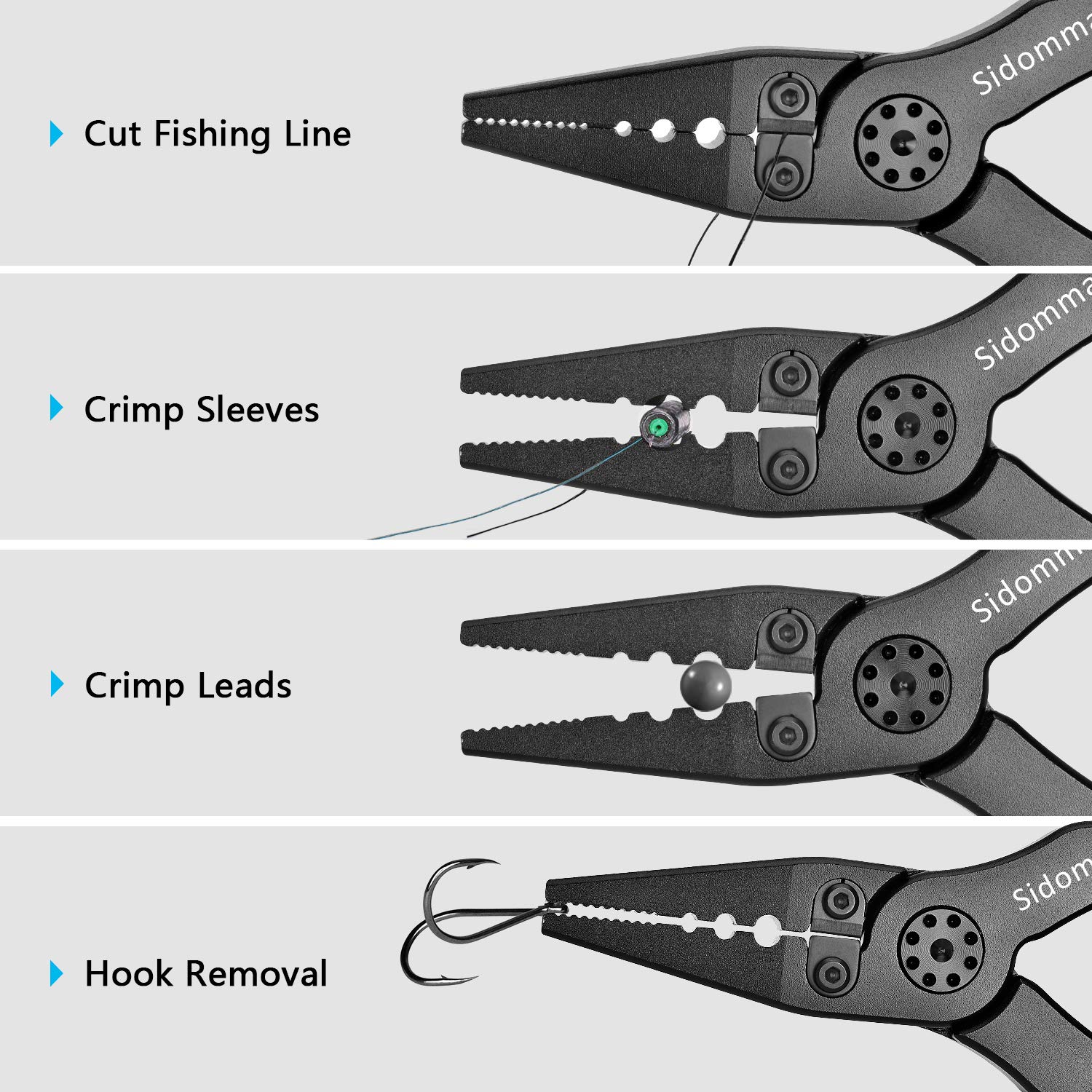 Premium Fishing Pliers & Gripper Set - Must-Have Fishing Gear for Anglers | Fly Fishing, Ice Fishing Accessories | Ideal Fishing Gifts for Men | Perfect for Catch-and-Release, Tackle Maintenance & Outdoor Adventures