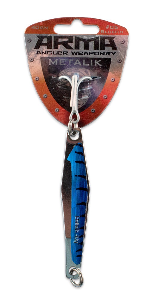 Arma Metalik Fishing Lure - Premium Metal Fishing Lures for Bass, Trout & Saltwater - Perfect for Freshwater & Ocean Fishing