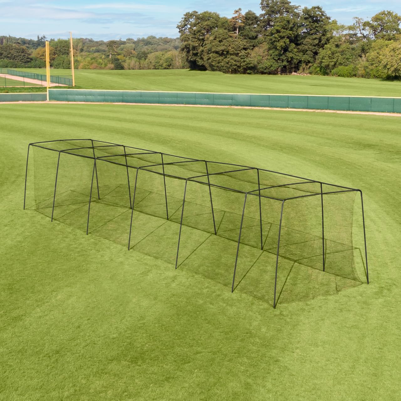 Heavy Duty FORTRESS Baseball Batting Cage Nets | #36 #42 #62 Grade HDPP Netting for Baseball & Softball | Durable Two-Piece Design for Indoor/Outdoor Training, Backyard Practice & Sports Facilities