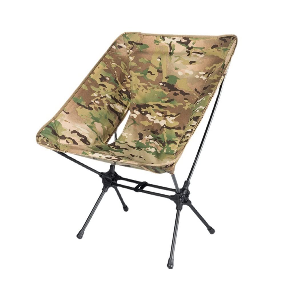ZHANGCHI Heavy Duty Folding Chair - 130KG Capacity Compact Portable Camping Chair for Hiking, Backpacking, Gardening, Beach & Picnic | Perfect for Outdoor Adventures, Travel & Relaxation