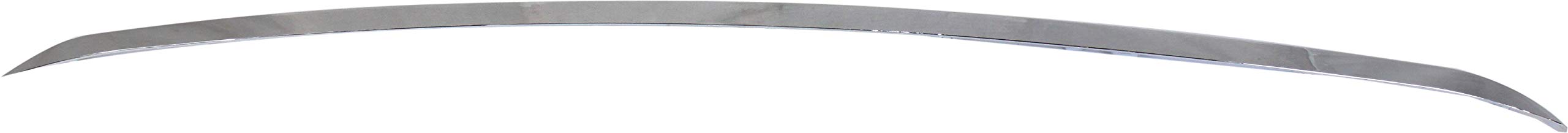 Evan-Fischer Rear Bumper Trim Compatible with Chrysler 300 2005-2010 - Chrome Plastic Strip for Enhanced Vehicle Protection & Style | Perfect for Car Upgrades, Auto Body Repairs, and Customization Projects