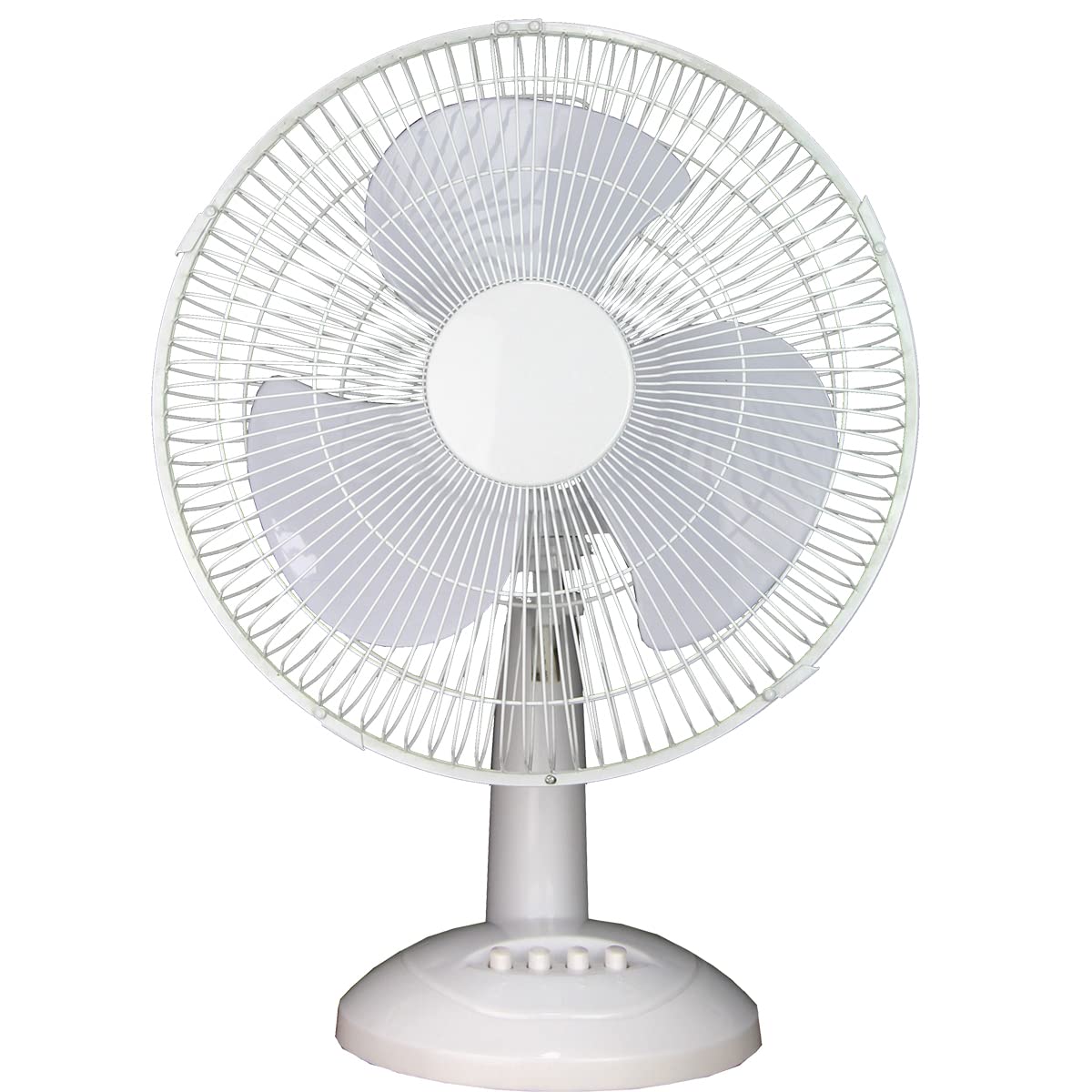Tooltech 12 Inch Oscillating Desk Fan - Powerful Cooling for Home, Office & Dorm Rooms - Quiet USB Desktop Fan with Adjustable Tilt for Personal Space