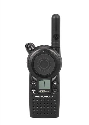 Motorola CLS1110 UHF Walkie Talkies 4-Pack for Outdoor Adventures