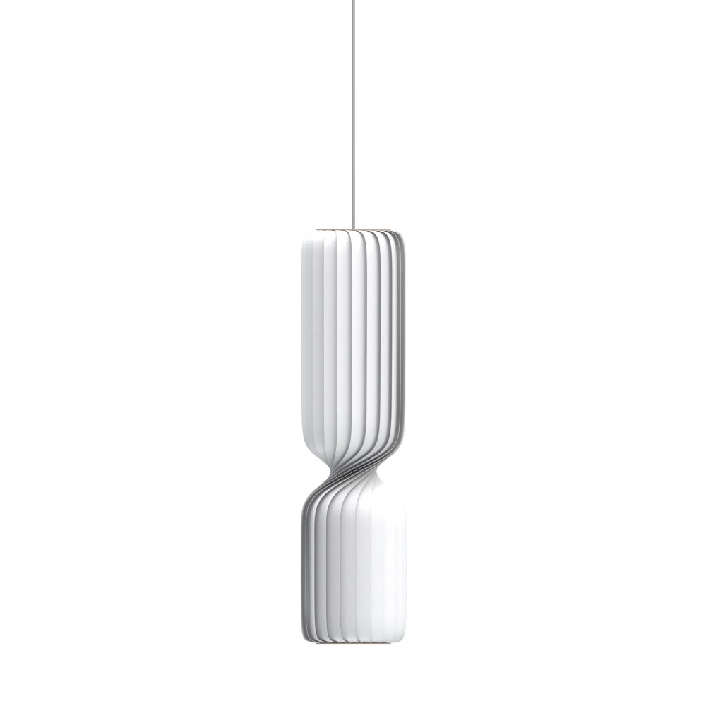 TOM ROSSAU TR41 Pendant Light – White PC/Non-Woven Fabric, 3 Sizes Available – Perfect for Dining Room, Kitchen Island & Modern Home Decor