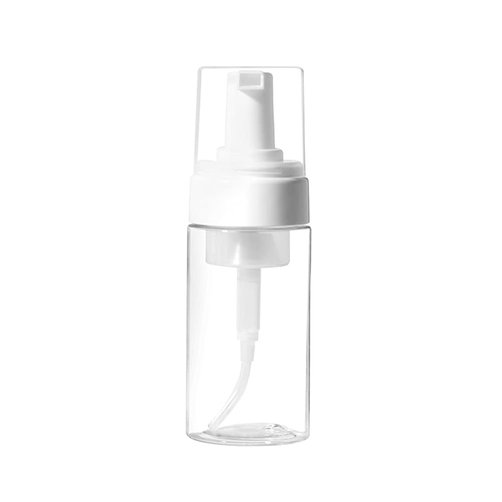 BenRan PET Foam Bottle - Transparent Foaming Dispenser for Makeup Remover, Face Wash & Hair Care | Perfect for Travel, Salon & Home Use