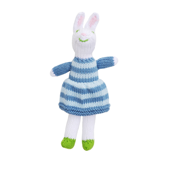 Soft Baby Bunny Rattle Toy - Cute & Safe Teether for Infants & Toddlers - Perfect for Playtime, Soothing & Early Learning Development