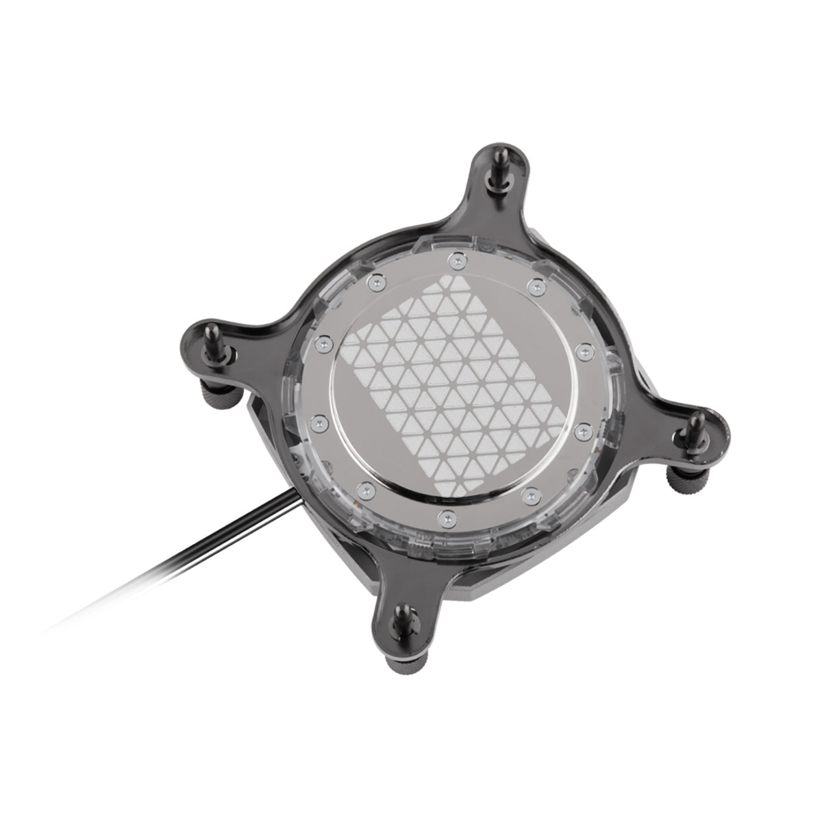 Corsair Hydro X Series XC7 RGB PRO CPU Water Block - High Performance Liquid Cooling for Intel/AMD - Silver | Perfect for Gaming PCs & Custom Water Cooling Builds