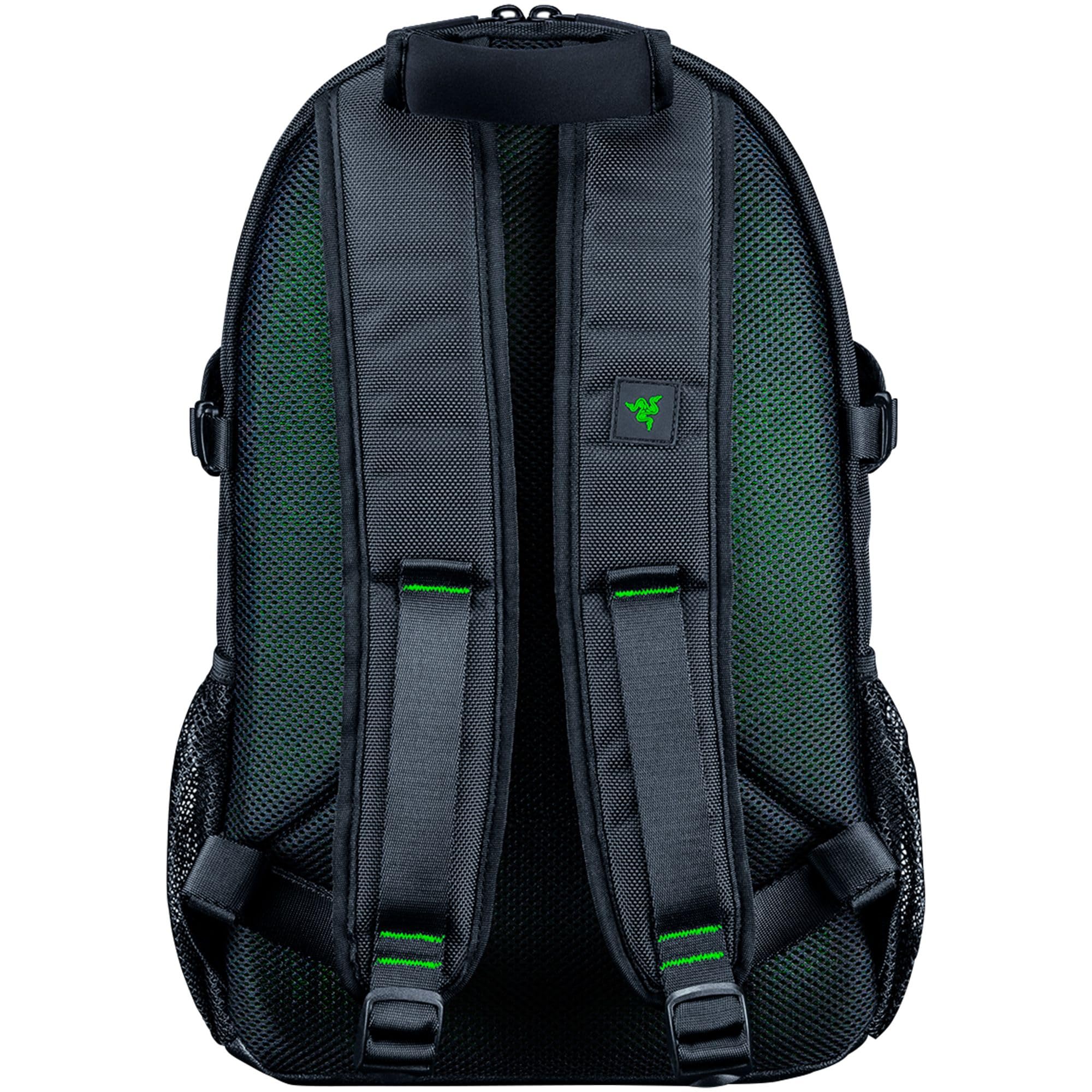 Razer Rogue v3 14-Inch Gaming Laptop Backpack - Waterproof & Tear-Resistant Travel Computer Bag with Mesh Side Pocket - Fits 14-Inch Notebooks & Chromebooks - Perfect for Gaming, Work & School Commutes