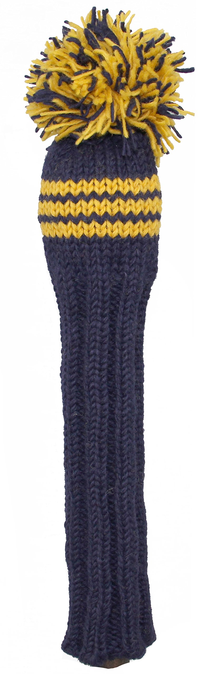 Premium Sunfish Fairway Golf Club Headcover - Navy & Yellow Design | Water-Resistant & Durable Protection for Golf Clubs | Perfect for Golf Bags, Tournaments & Driving Ranges