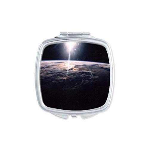 DIYthinker Universe Space Mystery Star Compact Pocket Mirror - Double Sided Glass Makeup Mirror for Travel, Home & Cosmetics (Portable & Aesthetic Design)